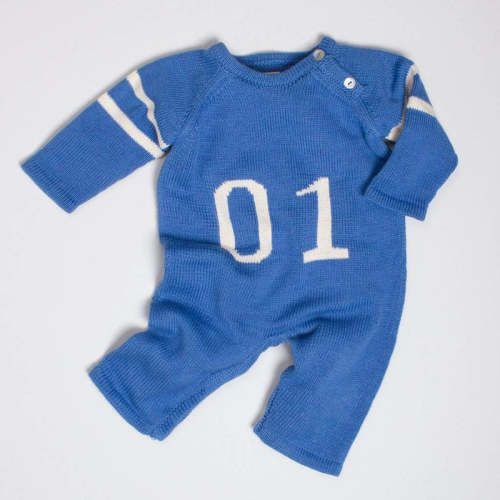 Sporty Knitted Romper