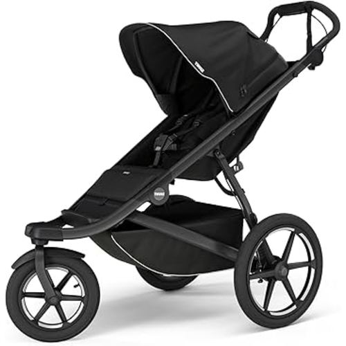 Thule Urban Glide 3 Single Child All-Terrain Stroller, Lightweight, Air-Filled Tires & Suspension, Integrated Hand Brake