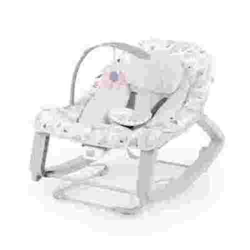 Ingenuity Keep Cozy 3-in-1 Baby Bouncer Seat & Infant to Toddler Rocker - Burst (Pink)