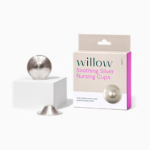 Willow Soothing Silver Nursing Cups (2 Pack)