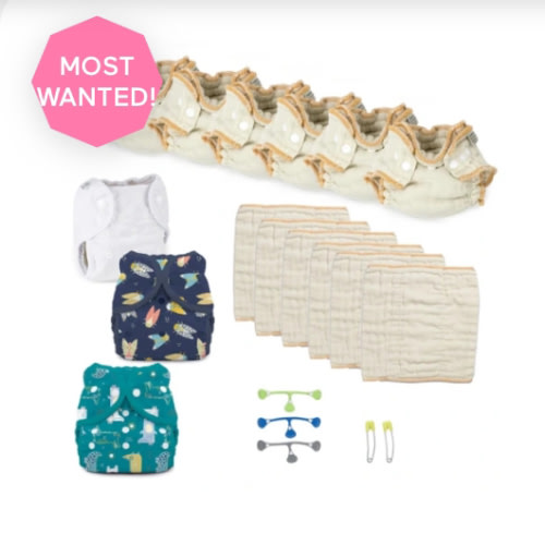 Try Both Cloth Diaper Kit size newborn