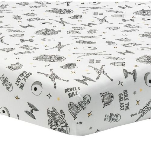 Lambs & Ivy Star Wars Signature Rebels Rule Cotton Fitted Crib/toddler Sheet