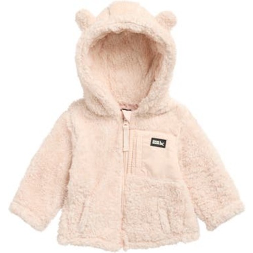 Eddie Bauer Plush Faux Fur Hooded Jacket