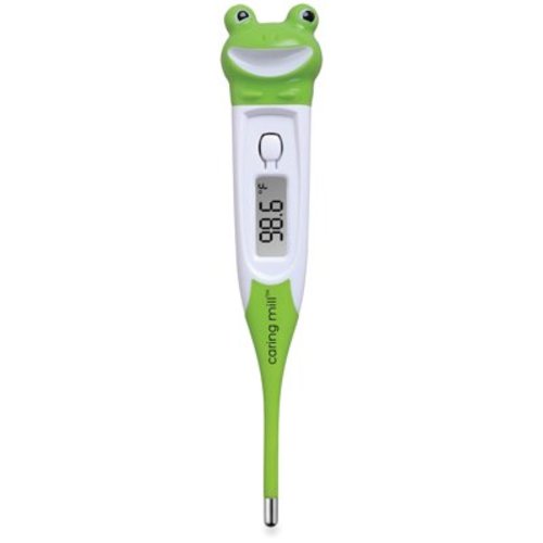 Caring Mill Digital Oral, Rectal and Underarm Thermometer for Infants, Baby, and Kids - Frog