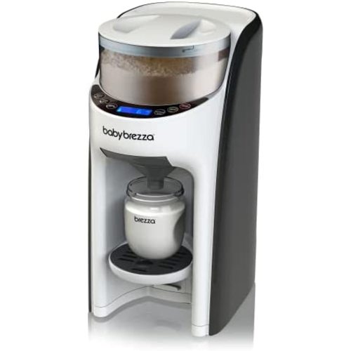 New and Improved Baby Brezza Formula Pro Advanced Formula Dispenser Machine - Automatically Mix a Warm Formula Bottle Instantly - Easily Make Bottle with Automatic Powder Blending