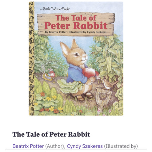 The Tale of Peter Rabbit a book by Beatrix Potter and Cyndy Szekeres - Bookshop.org US