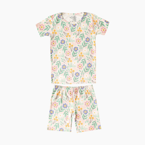 Copper Pearl Printed 2-Piece Short Sleeve Pajamas - Clara, 2 T