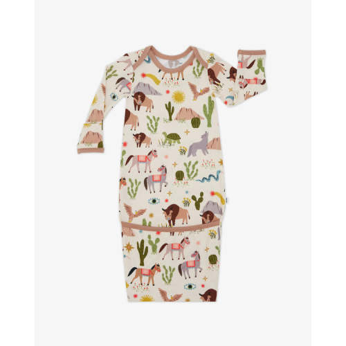 Wild Frontier Infant Gown | Little Sleepies