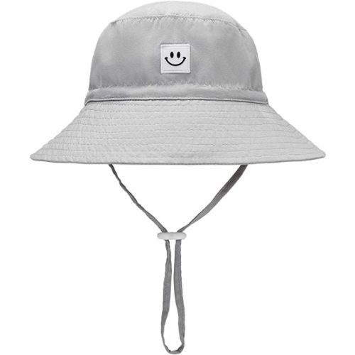 HSZZY Smile Face Toddler UPF 50+ Bucket Hat