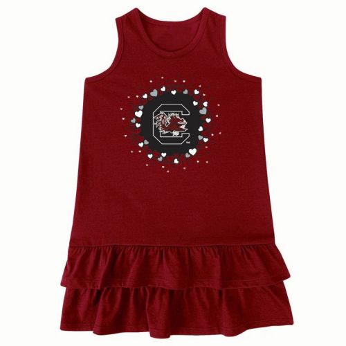 Ncaa South Carolina Gamecocks Girls' Infant Ruffle Dress - 12m