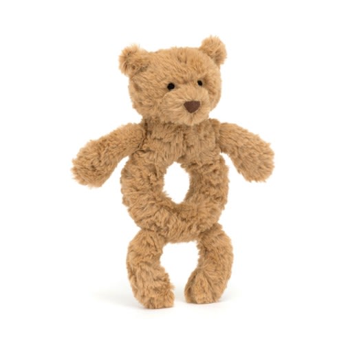 Bartholomew Bear 7-Inch Ring Rattle, One Size