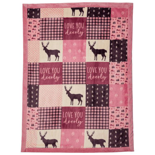 Bass Pro Shops Love You Deerly Baby Blanket