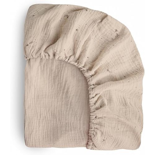 Extra Soft Muslin Crib Sheet - Falling Stars