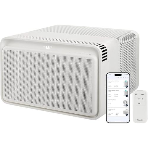 Windmill Window Air Conditioner - Quiet & Smart, Easy Install, Voice-Enabled, Remote & App Control AC Unit - 6,000 BTU