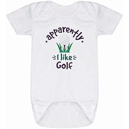 ChalkTalkSPORTS Golf Baby & Infant One Piece | Golf Theme Bodysuits