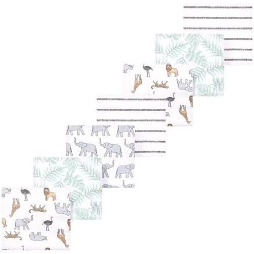 Luvable Friends Little Treasure Flannel Receiving Blankets 7pk