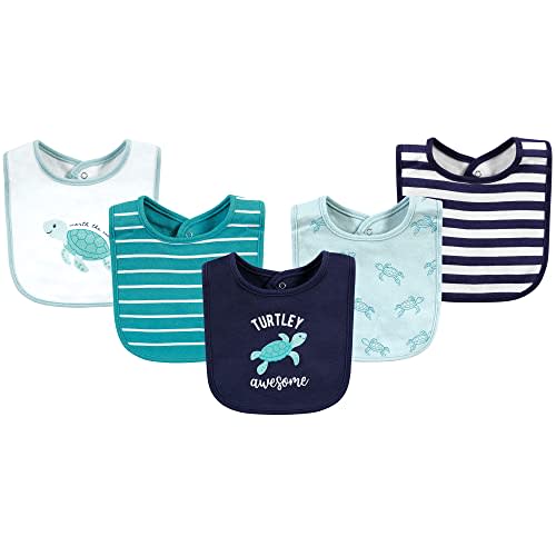 Hudson Baby Unisex BabyCotton Bibs