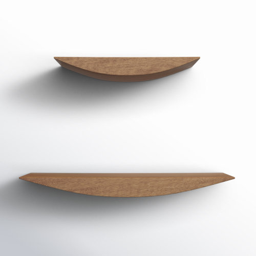 AllModern Oiva Set Of 2 Wall Mounted Shelves