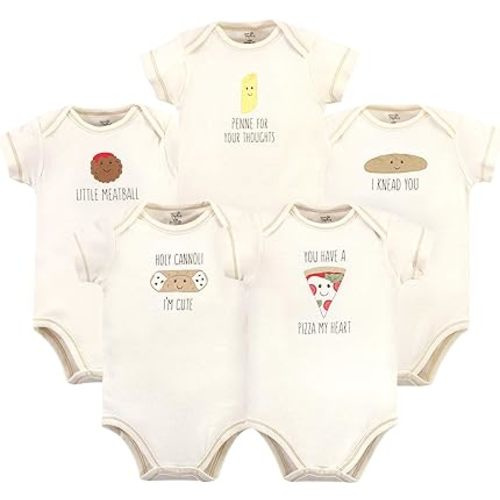 Touched by Nature Unisex Baby Organic Cotton Bodysuits