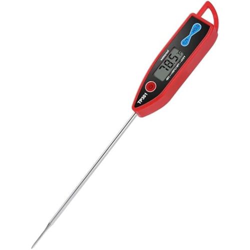 Yacumama Digital Water Thermometer for Liquid, Candle, Instant Read with Waterproof for Food, Meat, Milk, Long Probe