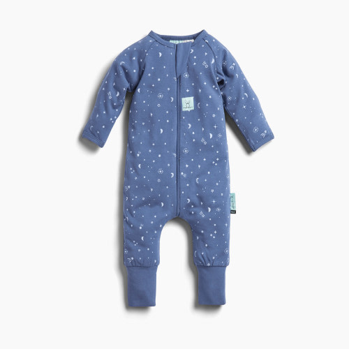 ergoPouch Long Sleeve Romper 0.2 TOG - Night Sky, 0-3 M