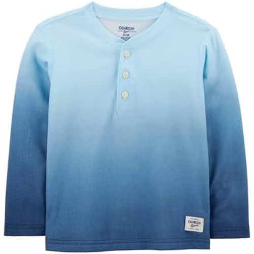OSHKOSH B'GOSH Boys' Long-Sleeve Raglan Henley