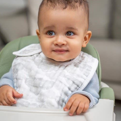 aden + anais 3-Pack Classic Organic Cotton Muslin Snap Bibs