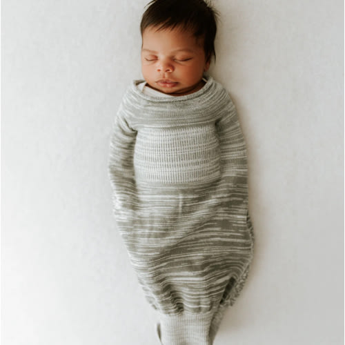 Grey Swaddle Sleep Sack - Small ( 6-12 pounds)
