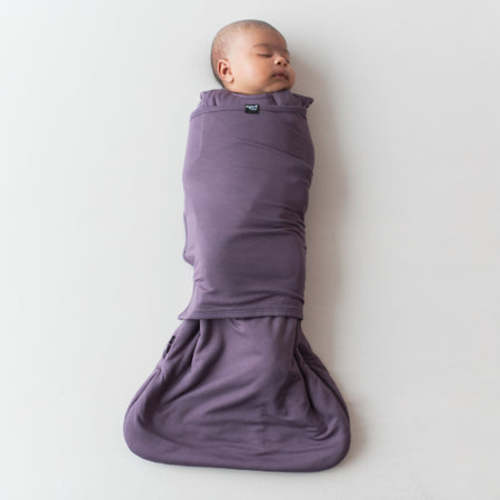 Sleep Bag Swaddler in Currant