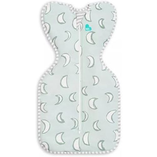 Love to Dream Swaddle UP, Baby Sleep Sack, Self-Soothing Swaddles for Newborns, Get longer Sleep, Snug Fit Helps Calm Startle Reflex, New Born Essentials for Baby, 13-19 lbs, Eclipse Olive