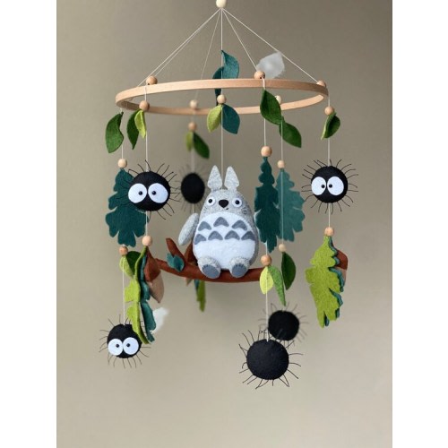 Anime Crib Mobile, Studio Ghibli Mobile for Nursery Decor, Baby Mobile - Etsy