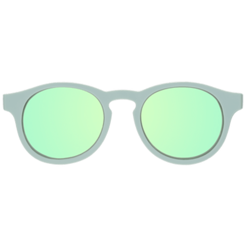 Seafoam Blue Keyhole | Seafoam Polarized Mirrored Lens – Babiators Sunglasses