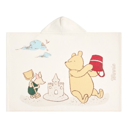 Disney's Winnie the Pooh Baby Beach Hooded Towel