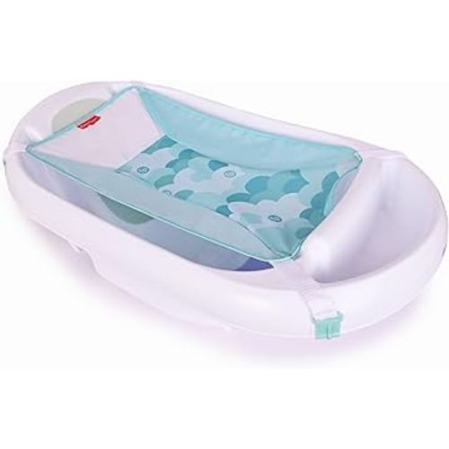 Fisher-Price™ 3-N-1 Grow with Baby Infant to Toddler Bath Tub with Supportive Sling