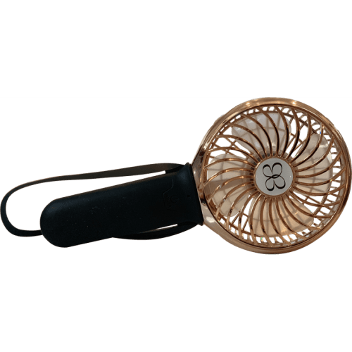 BuggyGear 3 Speed Rechargeable Buggy Turbo Fan - Black/Rose Gold
