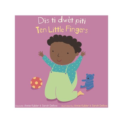 Dis Ti Dwèt Piti/Ten Little Fingers - (Baby Rhyme Time (Haitian Creole/English)) (Board Book)