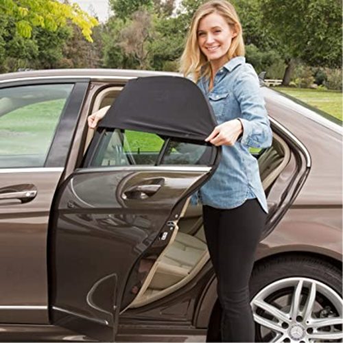 Shade Sox Universal Fit Car Side Window Baby Sun Shade (2 Pack) | Protects Your Baby and Older Kids from The Sun, Fits All (99%) Cars! Most Mid Size SUV's