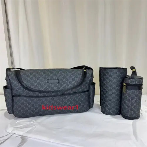 baby bag Diaper Bags Waterproof Mummy Diapers Bag infant Zipper Brown Plaid Print Backpack Messenger Nappy Stackers Tote Container Maternity s11 123