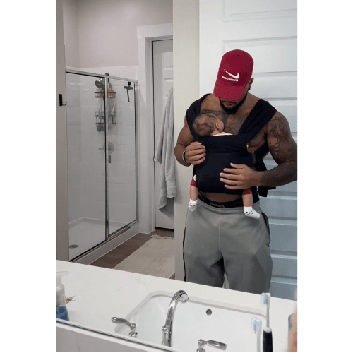 Lalabu Simple Baby Wrap | Forget The Complex Baby Sling Wrap, Grab a Simple No-Tie, Comfortable & Easy-to-Use Lalabu Baby Wearing Wrap | Infant Baby Carrier Wrap for 3 Months - 2 Years