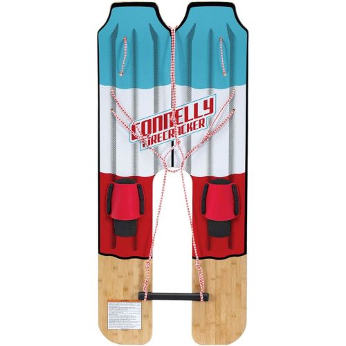 CWB Connelly Firecracker, Kids Waterski Trainer, red/White/Blue, 48in/ 1-4'