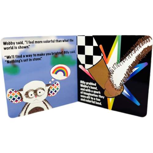Rainbow Wobby Soft Toy & Infant Novel Set - Inklings Baby | Maisonette