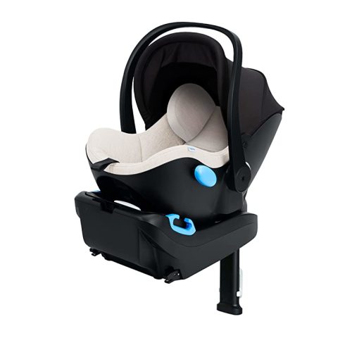 Clek Liing Infant Car Seat with Adjustable Load Leg, Compact, Lightweight Design, 7 Recline Positions, and Easy-to-Use Rigid LATCH (Mashmallow - Prior Year 2023 Model) - Marshmallow (Crypton C-Zero Performance Fabric) 2023 model