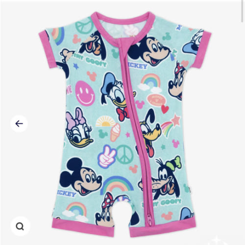 Pink Disney Mickey's Clubhouse Shorty Zippy – Little Sleepies