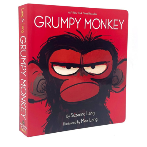 Grumpy Monkey Board Book
