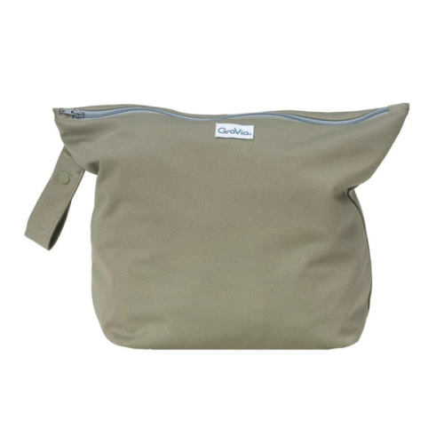 GroVia Zippered Wet Bag - Fern | GroVia