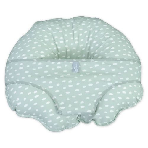 Leachco Cuddle-U Nursing Pillow, Color: Sage Dots