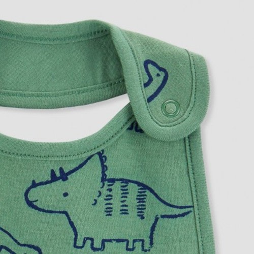 Baby Boys' 3pk Dino Bib - Just One You® made by carter's Gray/Green/Navy One Size