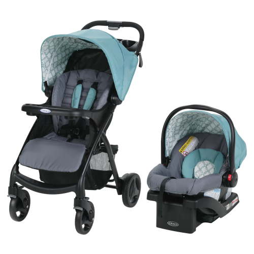 Graco Verb Click Connect Travel System with SnugRide30 Infant Car Seat, Merrick
