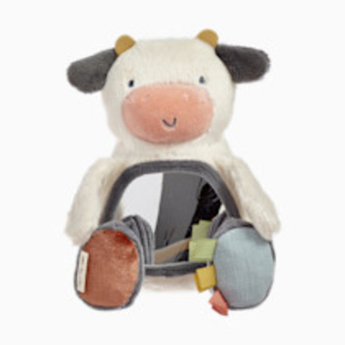 Itzy Ritzy Sensory Tummy Time Mirror - Cow