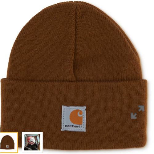 Kids' Acrylic Beanie | Carhartt Brown | Carhartt